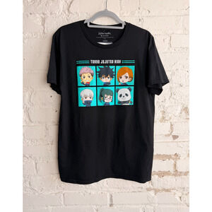 Jujutsu Kaisen Anime Graphic T Shirt Tokyo Jujutsu High Chibi Size L NWT